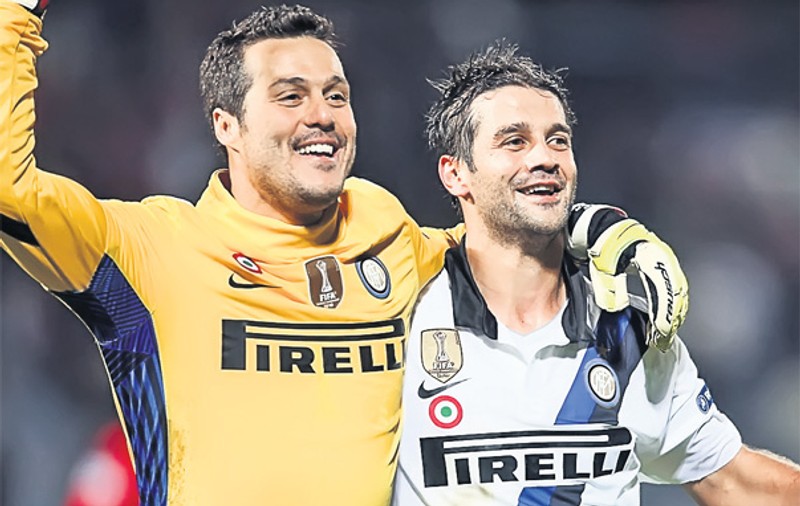 Jucătorii lui Inter servesc înaintea meciurilor cartofii cu noroc ai lui Chivu