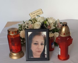 Altarul făcut de colegii asistentei medicale