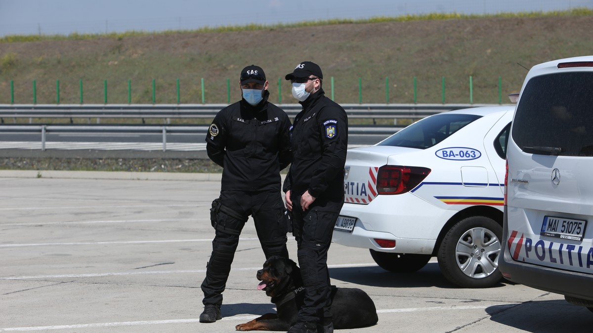 Autostrada Soarelui a fost împânzită de 1 Mai de filtre de poliție