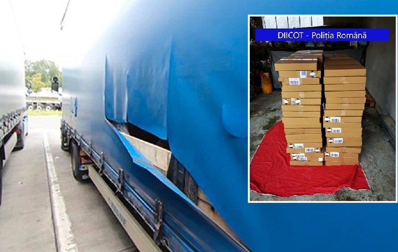 Șoferi de TIR din Argeș și Dâmbovița, spaima Europei timp de 6 ani. 1,3 milioane de euro pagubă, furau de la alți camionagii