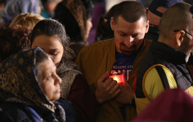 IMAGINI de la Patriarhie | Hristos a înviat! Milioane de credincioși au participat la slujba de Înviere, în toate bisericile din țară