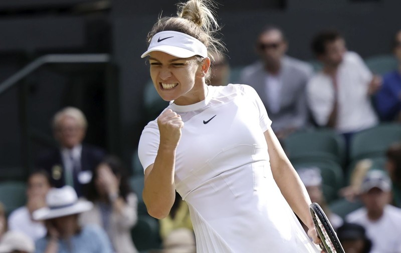 Victorie magistrală pentru Simona Halep! E în sferturi la Wimbledon, după o oră de joc