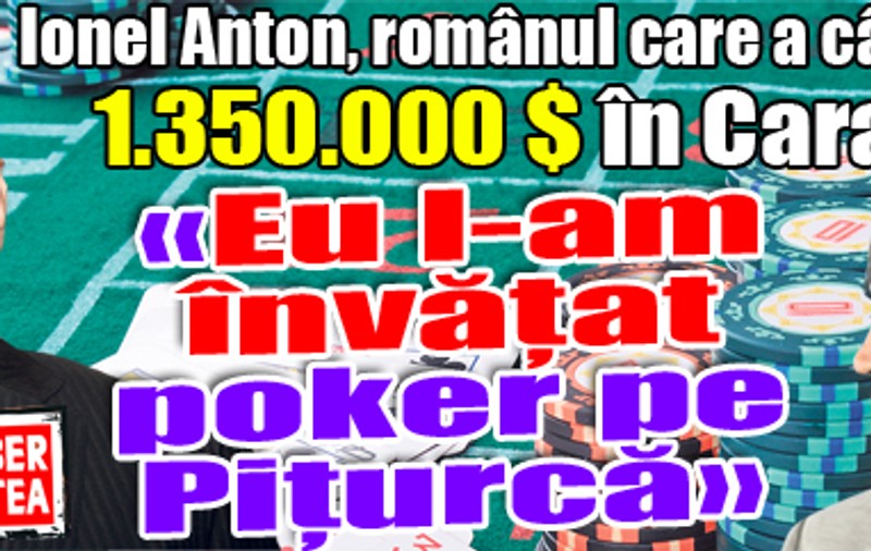 Exclusiv | Ionel Anton, românul care a câştigat 1.350.000 $ la poker: «Fac o biserică şi un orfelinat»