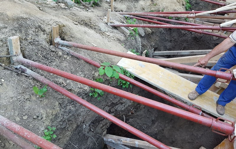 Oseminte umane, descoperite într-un parc din centrul Vasluiului - FOTO