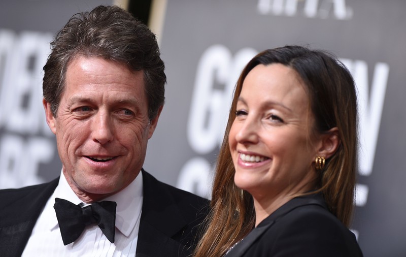 Hugh Grant s-a însurat cu Anna Eberstein după șase ani de relație și trei copii