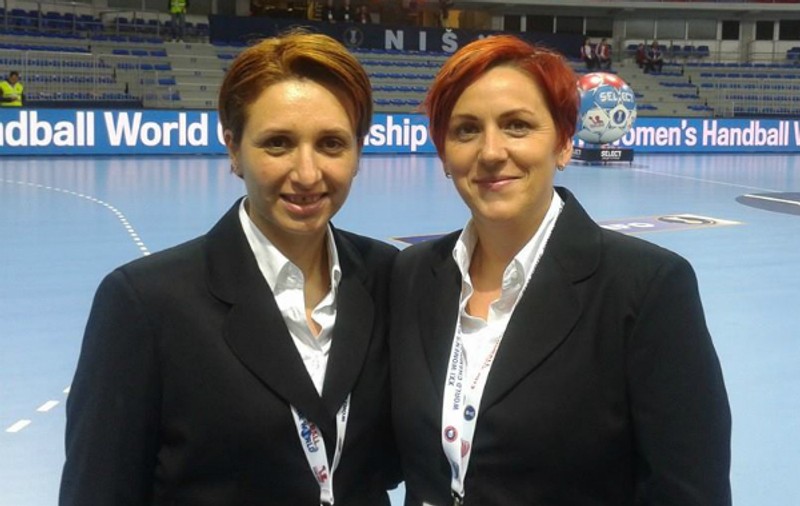 Handbal / Cuplul de arbitri Diana Florescu-Anamaria Stoia va oficia la Campionatul European feminin 