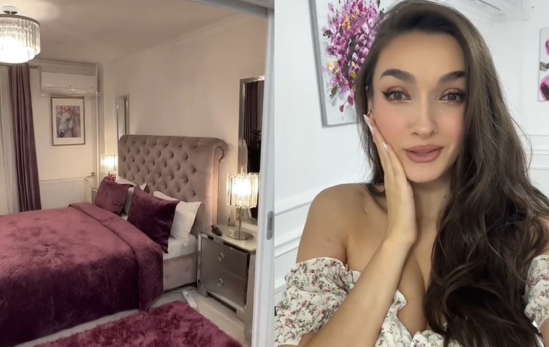 Viviana Sposub s-a mutat singură după despărțirea de George Burcea. Cum arată apartamentul pe care l-a închiriat: „E cu roz”