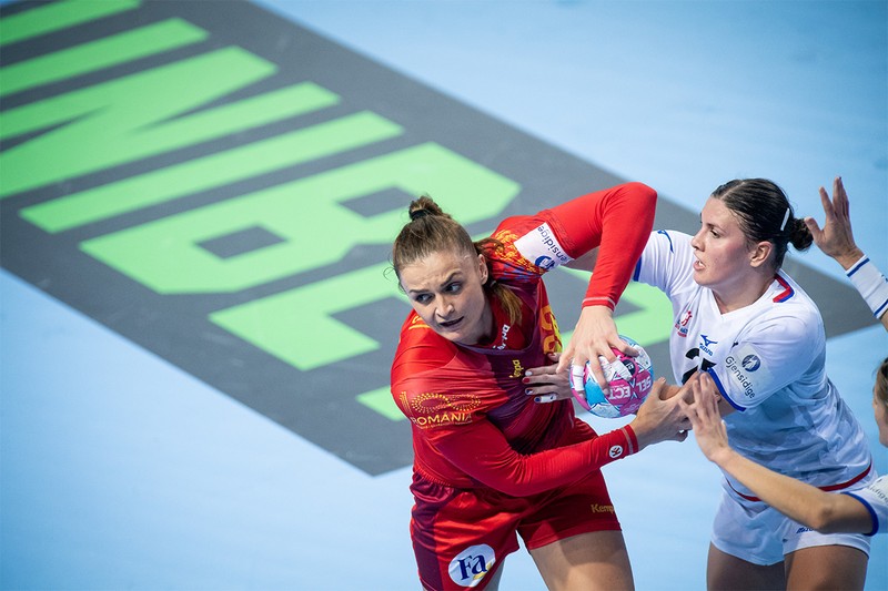 Women's EHF EURO 2018, preliminary round game - Group D - Romania - Czech Republic in Brest Arena, Brest, France, 01.12.2018. Mandatory Credit © Nebojsa Tejic / kolektiff