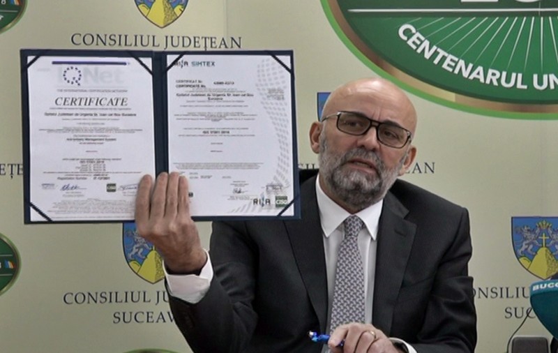 Vasile Rîmbu, managerul suspendat al Spitalului Județean Suceava, și-a dat demisia din funcție