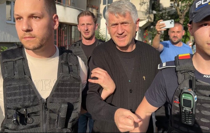 Cristian Pomohaci a fost reținut pentru 24 de ore FOTO: Dorina Matiş/AGERPRES