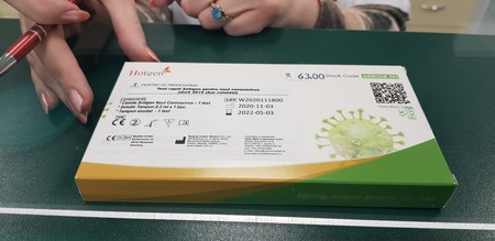Teste de vânzare într-o farmacie din Iași