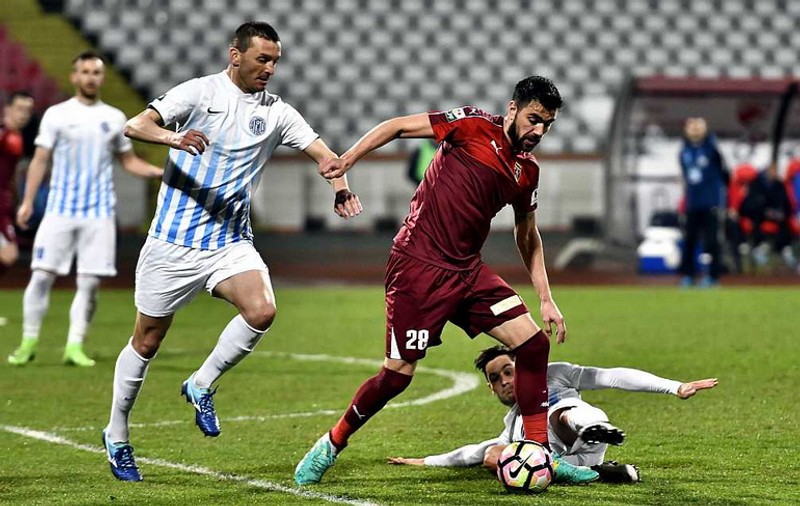 Liga 1, play-out, etapa 6. FC Voluntari - CSM Poli Iași 0-0. Au chinuit fotbalul. Cernat dă vina pe bălțile din teren