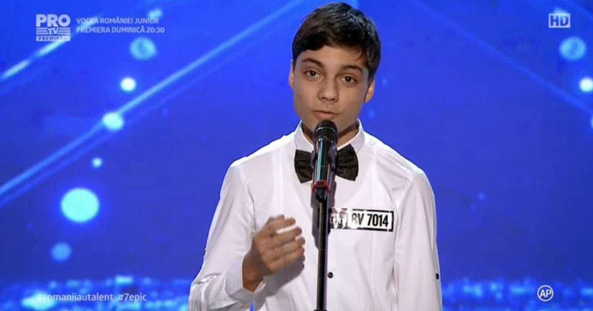 Florin Nae a cântat ”Caruso” la Românii au talent 2017