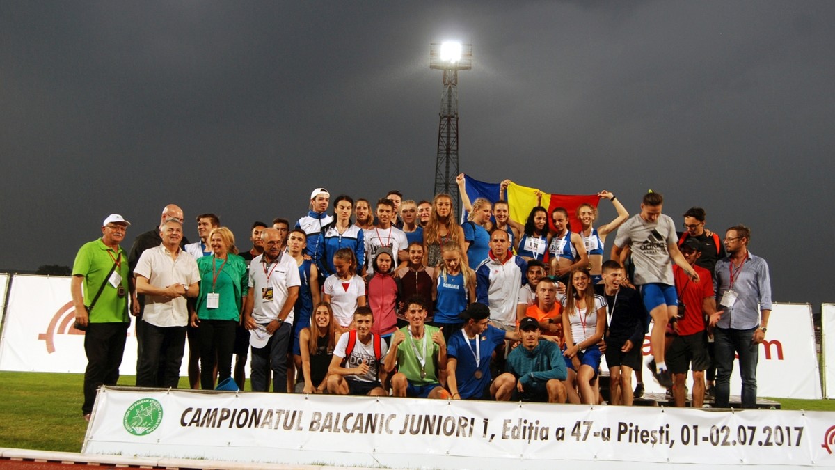 România a cucerit argintul la Campionatul Balcanic de Atletism Juniori 1, cu 26 de medalii, 10 de aur. Toate rezultatele