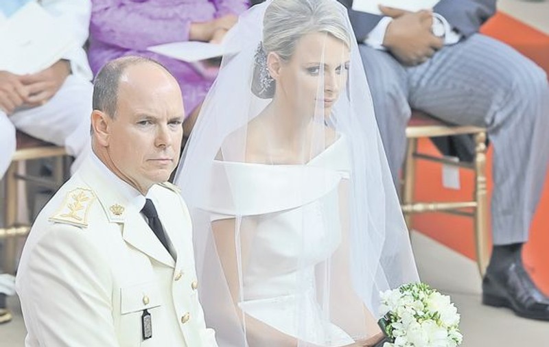 Charlene Wittstock a fost emoţionată sau foarte tristă?