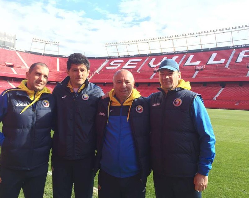 FRF a testat 57 de jucători, între 13 și 20 de ani, la Sevilla
