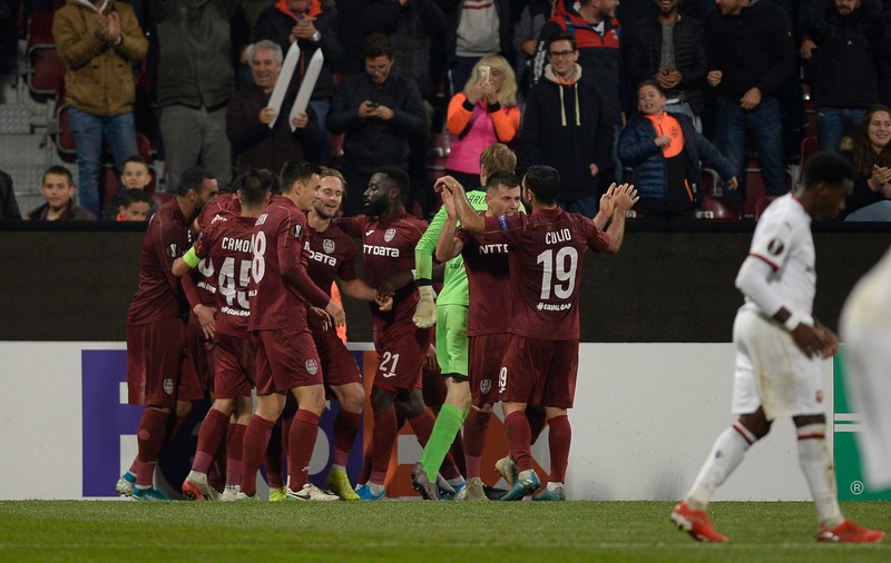 CFR Cluj - Rennes 1-0. Campioana României a obținut o victorie uriașă și mai are nevoie de un punct  pentru calificarea în primăvara europeană
