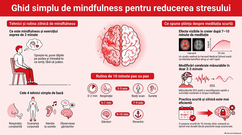 Ghid de mindfulness - Imagine generată cu ajutorul Inteligenței Artificiale