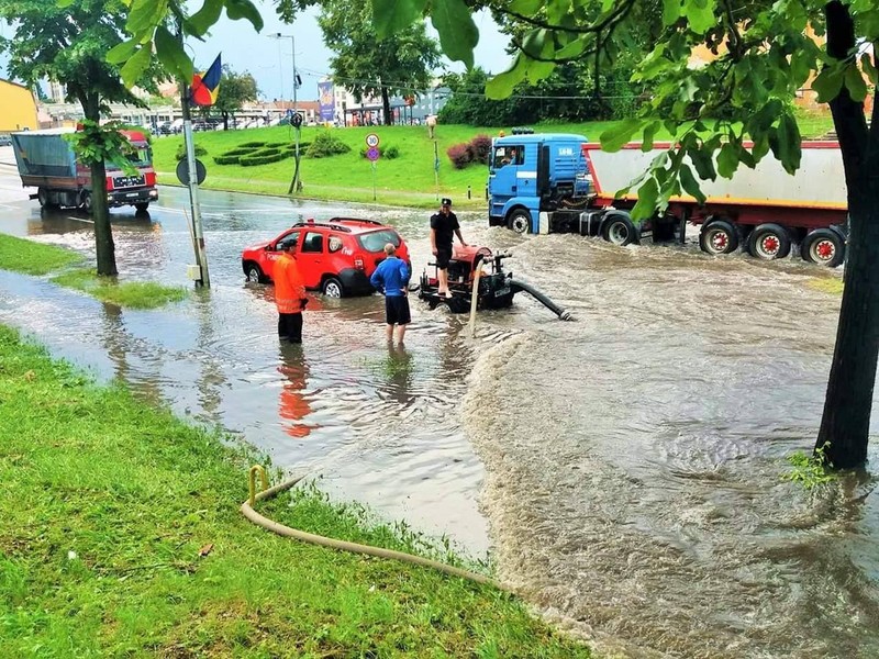 Inundații Satu Mare