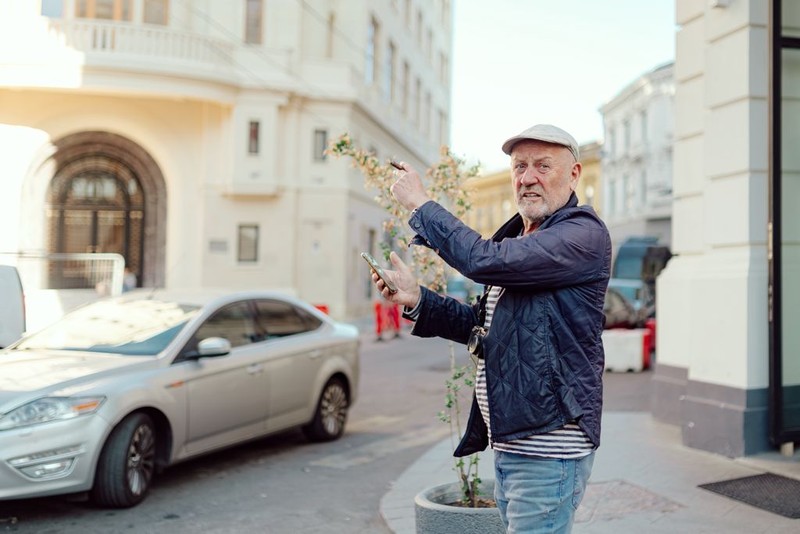 În apropierea Centrului Vechi din București. Credit foto: Vladimir Gheorghiu