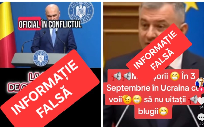 Ministerul de Interne dezminte clipurile false care anunță intrarea României în război: „O acțiune de manipulare intenționată a opiniei publice”