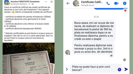 Diplome de bacalaureat false