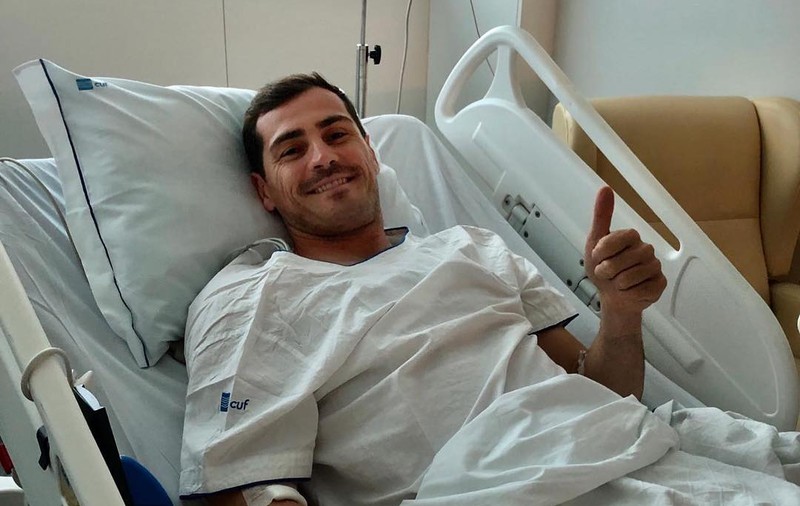 Noi detalii despre starea de sănătate a portarului Iker Casillas. ”Vom mai sta la spital câteva zile, probabil până luni”
