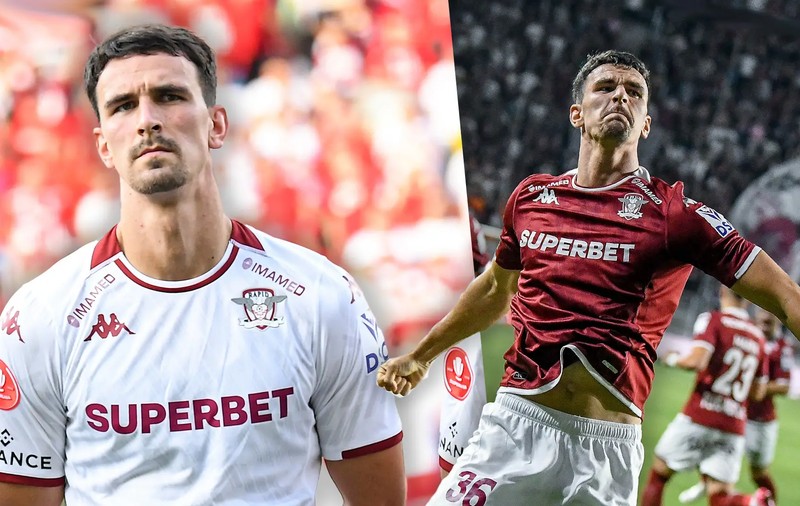 Filip Blažek a fost transferat în ziua meciului din Superligă. A fost prezentat la noua echipă