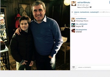Mario Mutu s-a întâlnit cu Gică Hagi. foto: Instagram