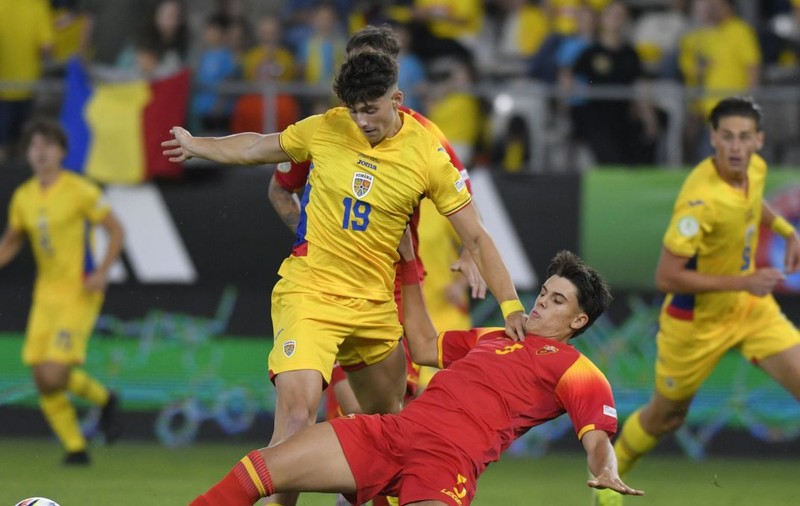 Cine transmite la TV meciul Danemarca - România, de la EURO U19 2025. Dacă înving, fotbaliștii lui Ion Marin merg în semifinale