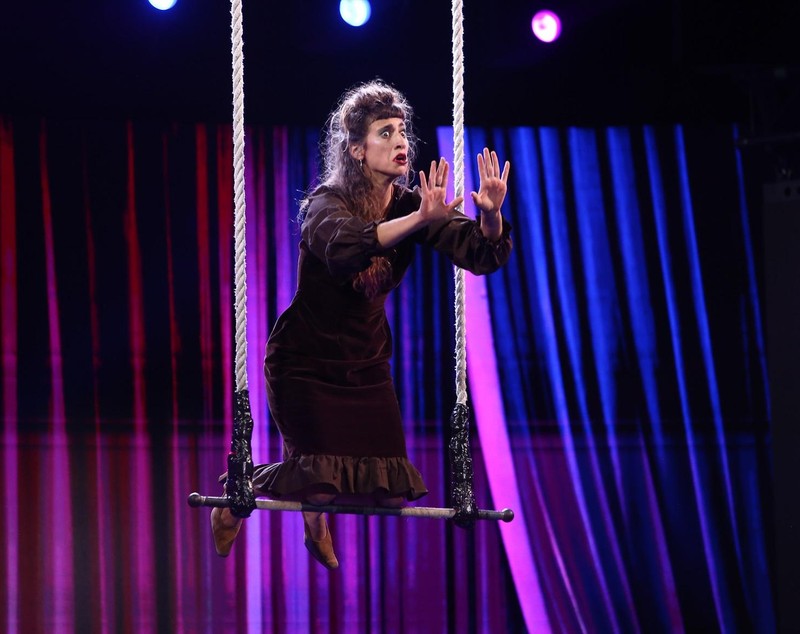 Camila Basterra a făcut spectacol la iUmor. Numărul ei de acrobație la trapez i-a șocat pe cei patru jurați. „Ne-ai dat clasă”