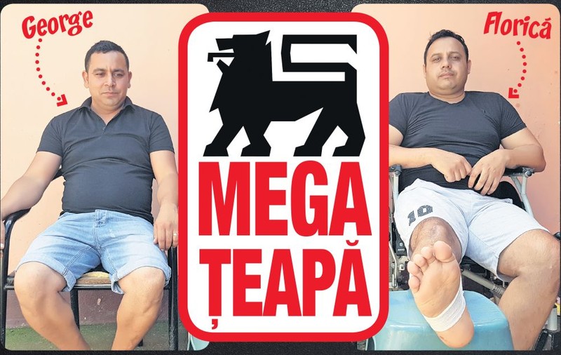 Mega Image, obligată de instanță să-i plătească fostului angajat rămas invalid 500.000 lei și 500 lei pe lună!