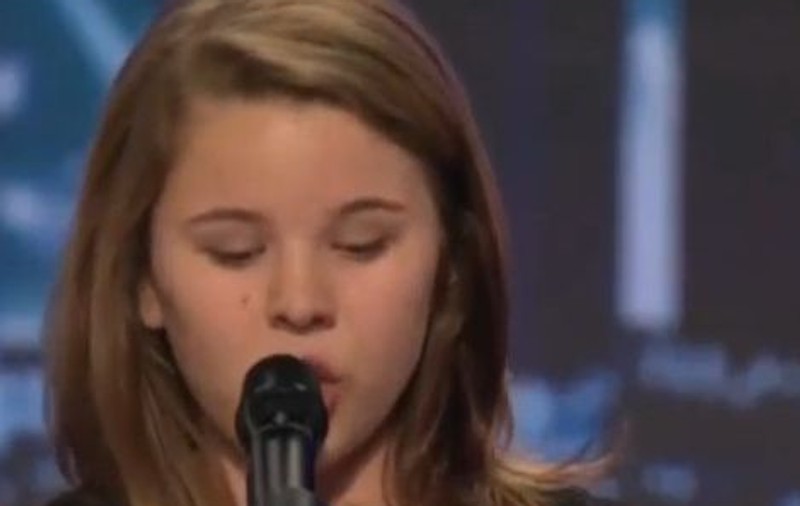O nouă stea se naşte! Anna, fetiţa cu voce dumnezeiască de la "America's Got Talent"! | VIDEO