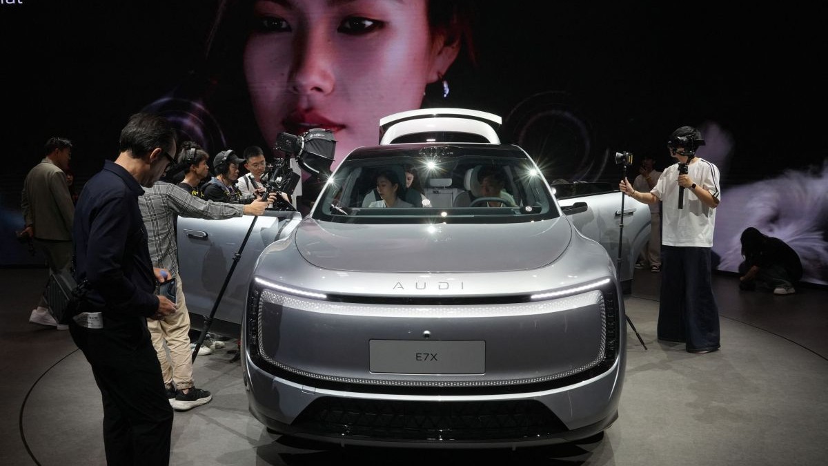 Audi a deschis acțiuni în instanță în Germania împotriva unui importator care vinde modelele electrice AUDI E5 și E7X produse în China. Foto: Hepta