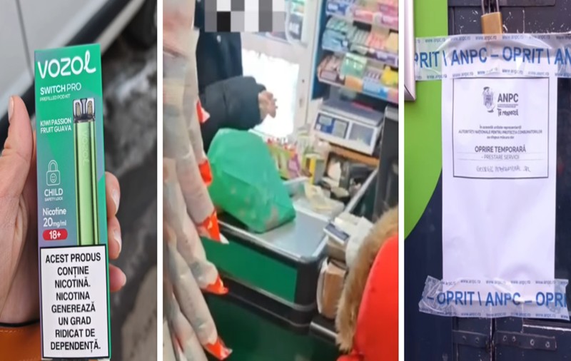 ANPC bagă comisari sub acoperire în magazinele de lângă școli. Un magazin a fost închis pentru 30 de zile