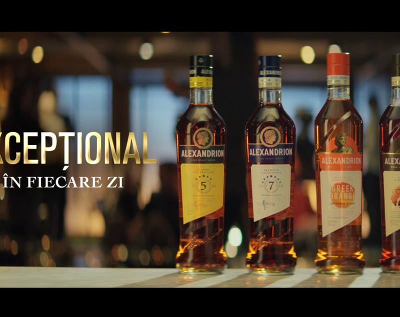 Alexandrion Group dezvăluie noua identitate vizuală a gamei Alexandrion, care susţine strategia de poziţionare a brandului într-o categorie superioară