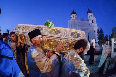 Pelerinajul la Sfânta Parascheva în Iași. Foto / Liviu Chirica