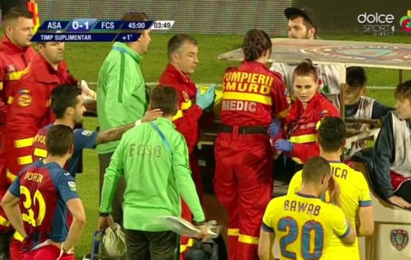 ASA, rușinea play-off-ului. Ciolacu l-a umplut de sânge pe Râpă. Imagini șocante. Mureșan, gest huliganic