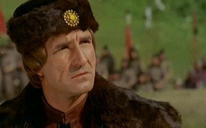 În rolul postelnicului Butnaru, din "Nemuritorii"