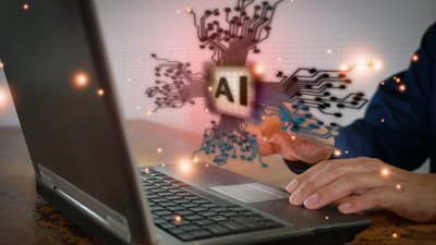 A,Business,Man's,Finger,Touches,And,Activates,Dark,Black,Virtual