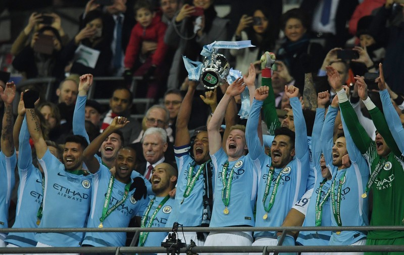 Finala Cupei Ligii Angliei 2018: Manchester City a spulberat-o pe Arsenal și a cucerit trofeul / VIDEO