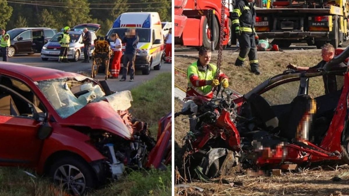Două accidente aproape identice în care au murit un frate și o soră la interval de 2 ani, Stanga, accident soră, Dreapta, accident frate Foto: Bild.de