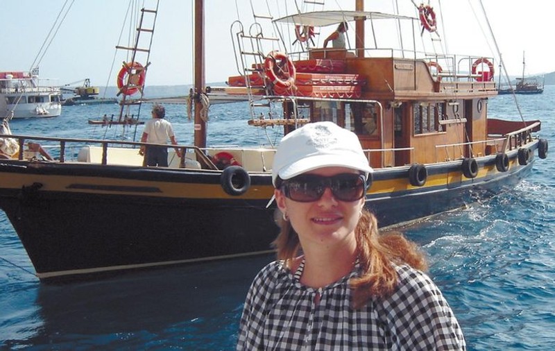 Iuliana Tudor şi-a angajat şofer în vacanţa din Grecia