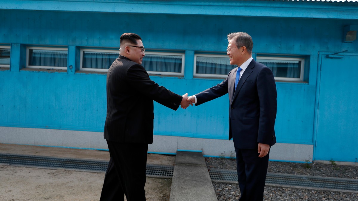 ce a spus Kim Jong-un cand a intrat in coreea de sud