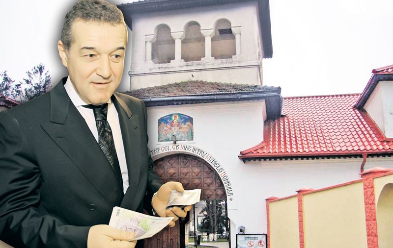 Gigi Becali, patronul Stelei, dă 2.000 € pe lună la măicuţe