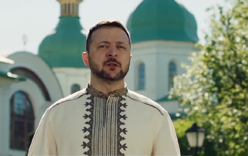 Volodimir Zelenski, mesaj de Paşte: Dumnezeu este un „aliat” al Ucrainei și, datorită Lui, „viața va învinge moartea” VIDEO