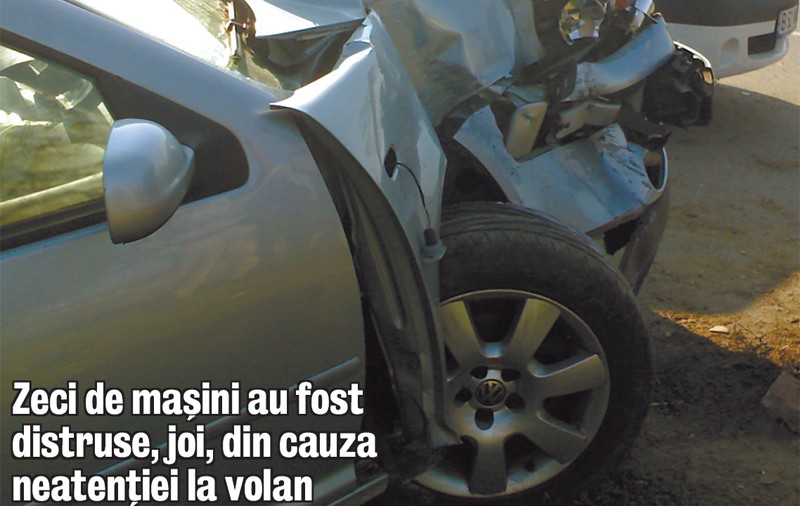 Zi sângeroasă pe străzile Capitalei: 14 accidente într-o zi