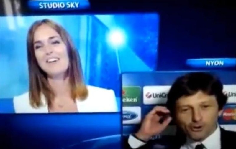 Directorul echipei Paris Saint-Germain şi-a CERUT iubita ÎN CĂSĂTORIE ÎN DIRECT! Vezi ce i-a răspuns aceasta! VIDEO