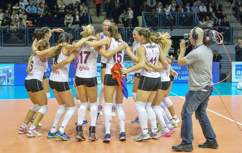 Volei Alba-Blaj, lider autoritat la volei feminin
