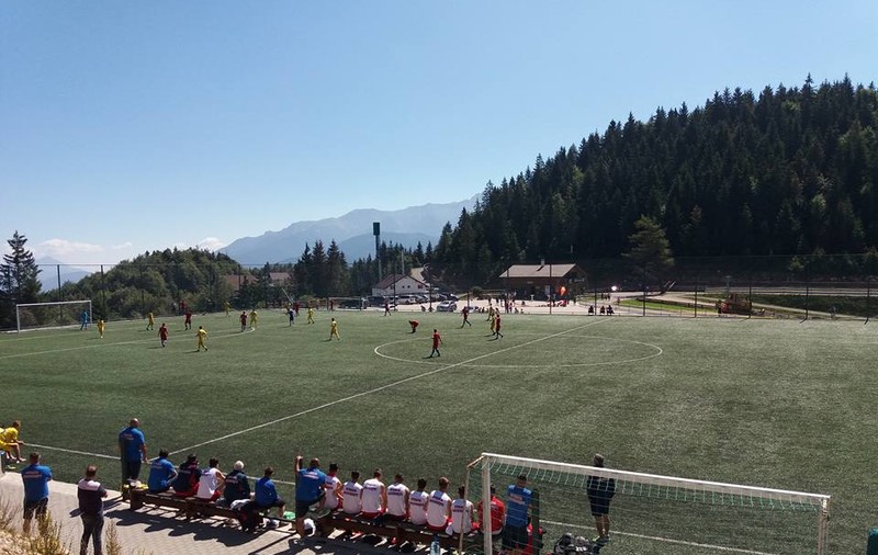 Steaua a învins selecționata de juniori a României U17, într-un amical disputat la Cheile Grădiștei | VIDEO